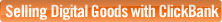 Selling downloads with ClickBank